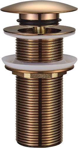 Sanifun Sona clickwaste verlengd 5/4 geborsteld brons koper