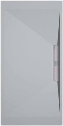 Sanifun douchebak Stone Side Gray 7035 Smooth 1400 x 900 S