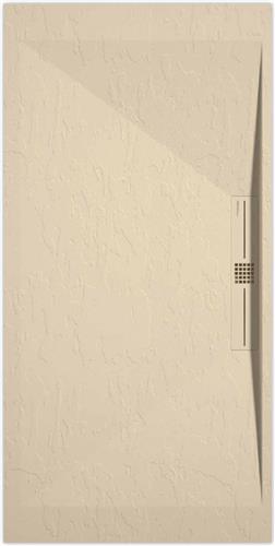 Sanifun douchebak Stone Side Cream Slate 1400 x 900 P