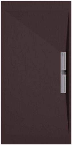 Sanifun douchebak Stone Side Chocolate Slate 1300 x 900 S