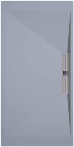Sanifun douchebak Stone Side Gray Smooth 1400 x 700 S