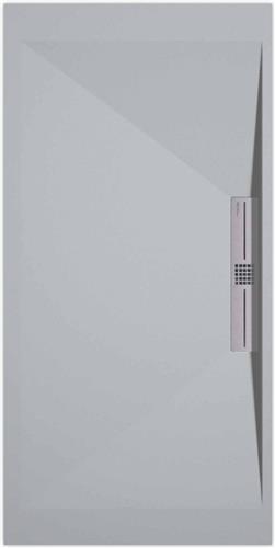 Sanifun douchebak Stone Side Gray 7035 Smooth 1000 x 700 S