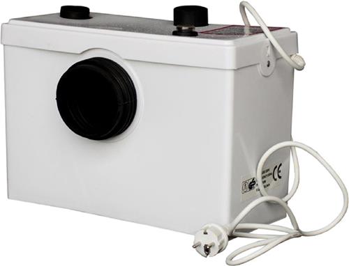 Sanifun WC-vergruizer  600W | 3 aansluitingen | Tot 60 m horizontale afvoer