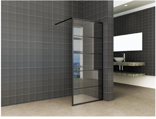 Sanifun inloopdouche Nero 2000 x 1200 NANO