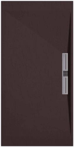 Sanifun douchebak Stone Side Chocolate Slate 1300 x 700 S