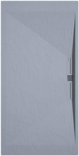 Sanifun douchebak Stone Side Gray Slate 1400 x 700 P