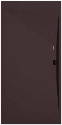 Sanifun douchebak Stone Side Chocolate Slate 1400 x 900 P