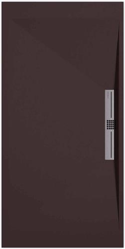 Sanifun douchebak Stone Side Chocolate Smooth 1400 x 900 S