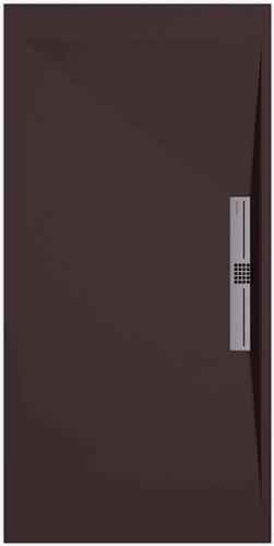 Sanifun douchebak Stone Side Chocolate Smooth 1100 x 800 S