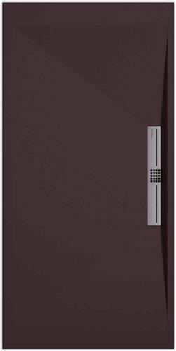 Sanifun douchebak Stone Side Chocolate Smooth 1600 x 900 S