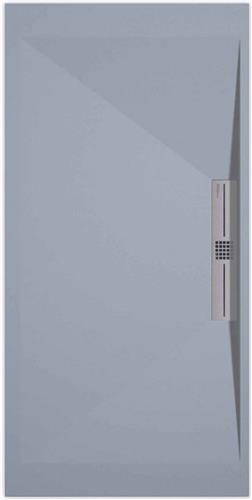 Sanifun douchebak Stone Side Gray Smooth 900 x 800 S