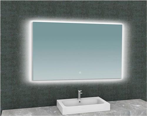 Wiesbaden Soul Spiegel met Led Verlichting en Verwarming - 120 x 80 cm.