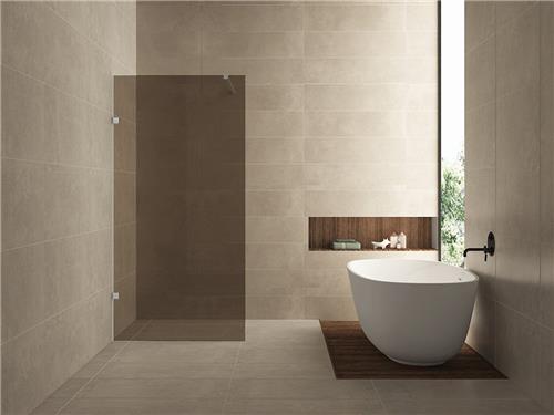 Less inloopdouche 1200 x 2000 mm  Nano vintage brons glas | Chroom  Profielloos