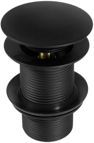 Sanifun luxe clickwaste 5/4 Bobo Zwart zonder overloop
