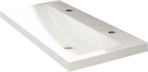 Sanifun wastafel Alliss 1000 x 360 x 115 mm