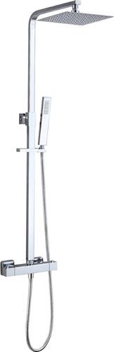 Xellanz Rombo/Eco Twenty Douche Opbouwset Met Thermostaatkraan Chroom