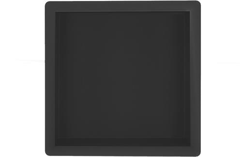 Sanifun Demir inbouwnis 300 x 300 x 70 mm mat-zwart