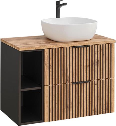 Sanifun badkamermeubel Wotan 800 opbouw Wit bis