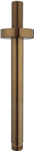 Sanifun Cetti douchearm met plafondbevestiging 200 mm geborsteld brons koper