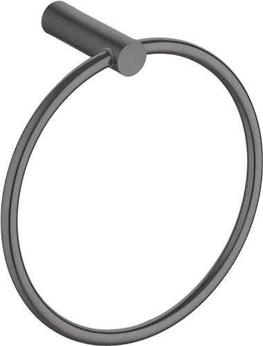 Sanifun Jose handdoekring Gunmetal