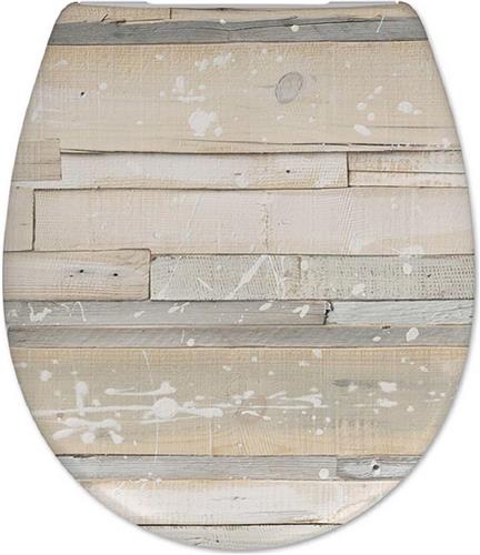 Sanifun toilet bril Wood