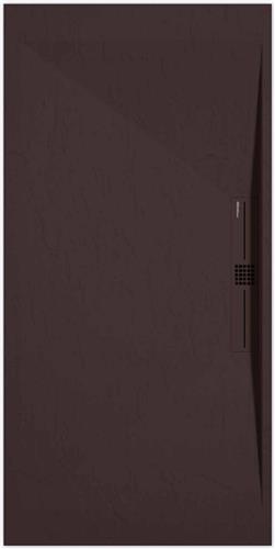 Sanifun douchebak Stone Side Chocolate Slate 1100 x 800 P