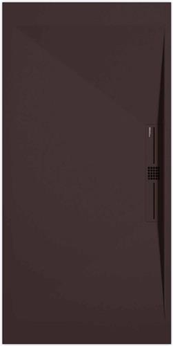 Sanifun douchebak Stone Side Chocolate Smooth 1300 x 800 P