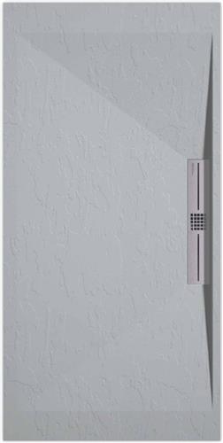 Sanifun douchebak Stone Side Gray 7035 Slate 1100 x 800 S