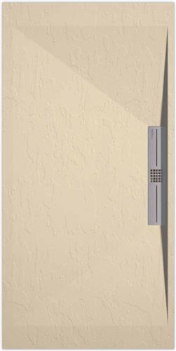 Sanifun douchebak Stone Side Cream Slate 1100 x 800 S