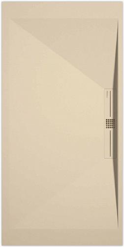 Sanifun douchebak Stone Side Cream Smooth 1000 x 900 P