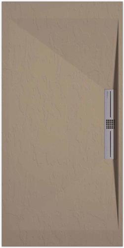 Sanifun douchebak Stone Side Moka Slate 1300 x 800 S