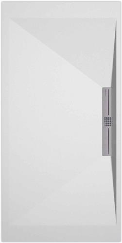 Sanifun douchebak Stone Side White Smooth 1400 x 900 S