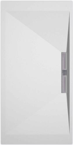 Sanifun douchebak Stone Side White Smooth 1100 x 700 S