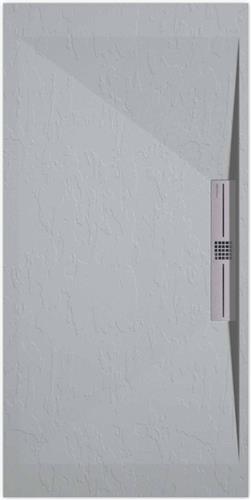Sanifun douchebak Stone Side Gray 7035 Slate 1400 x 700 S