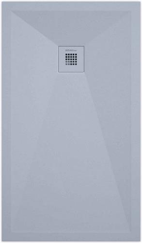 Sanifun douchebak Stone Plus Gray Smooth 1800 x 900 P