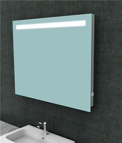 Wiesbaden Tigris spiegel met led-verlichting en stopcontact 100x80 cm