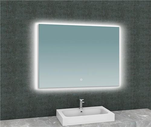 Wiesbaden Soul Spiegel met Led Verlichting en Verwarming - 100 x 80 cm.