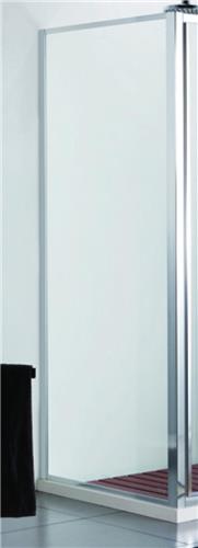 Sanifun zijwand Novo 870 - 890 x 2000 Chroom
