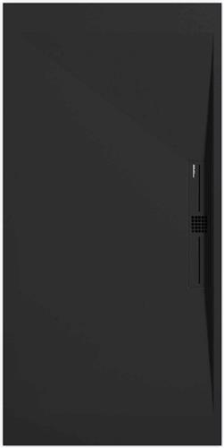 Sanifun douchebak Stone Side Black Smooth 1300 x 900 P