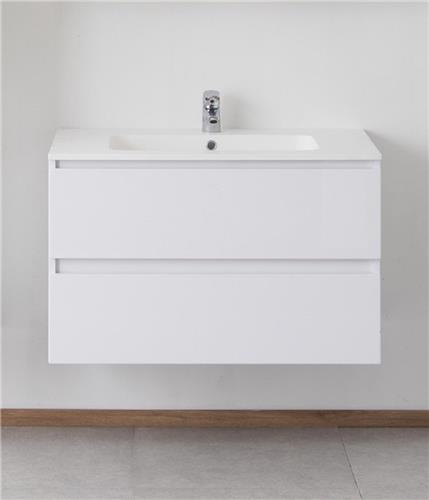 Sanifun badkamermeubel Karolina Wit 900-1 glanzend