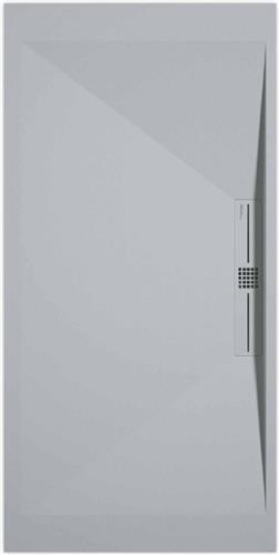 Sanifun douchebak Stone Side Gray 7035 Smooth 1400 x 800 P
