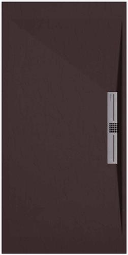 Sanifun douchebak Stone Side Chocolate Slate 1100 x 700 S