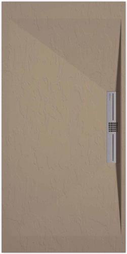 Sanifun douchebak Stone Side Moka Slate 1400 x 900 S