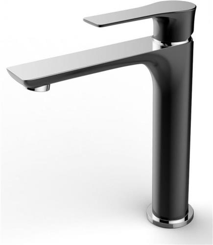 Sanifun wastafelmengkraan Halden Zwart / Chroom