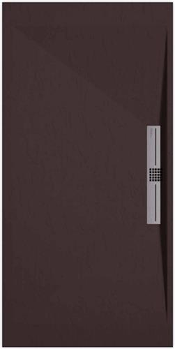 Sanifun douchebak Stone Side Chocolate Slate 1200 x 900 S