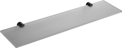Ida glazen planchet met gunmetal bevestiging (520 x 140 mm)