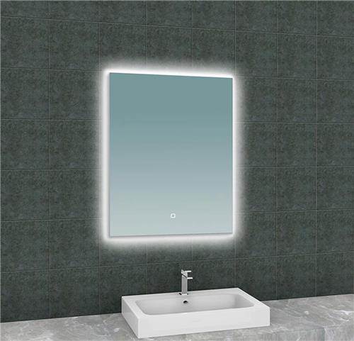 Wiesbaden Soul Spiegel met Led Verlichting en Verwarming - 60 x 80 cm.