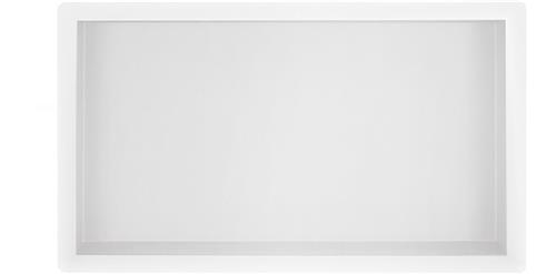 Sanifun Carol inbouwnis 300 x 600 x 70 mm mat-wit