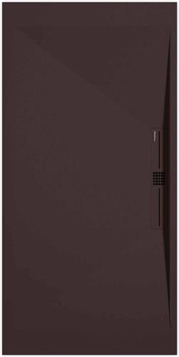Sanifun douchebak Stone Side Chocolate Smooth 1200 x 900 P