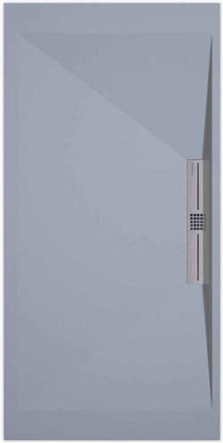 Sanifun douchebak Stone Side Gray Smooth 1600 x 800 S